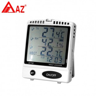 台湾衡欣AZ87797 桌上型温湿度记录仪(带SD卡)