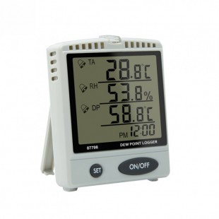 台湾衡欣AZ87798桌上型露点温度/温湿度记录仪(带SD卡)