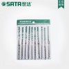 世达五金工具SATA木工搓刀金属锉刀03802金刚钢锉小工具套装三角4×160mm图2