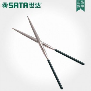 SATA/世达03812金刚石尖头半圆锉 3×140mm