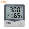 香港希玛 数字显示温湿度计高精度家用室内温湿度记录仪电子式日历闹钟 AR807