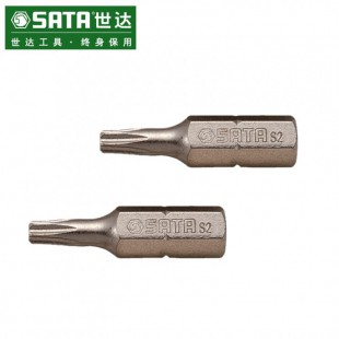 SATA/世达 6.3MM系列25MM长花形旋具头59232 T10 5支/组