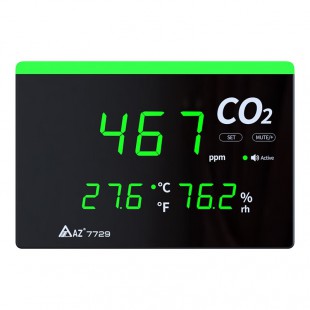 AZ7729壁挂式二氧化碳检测仪空气质量监测仪