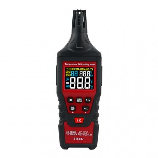 希玛ST6817手持温湿度计室内家用高精度电子温度计干湿婴儿房数显室温表